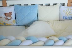 Постільний комплект Baby Veres Velour Friendly Pes (5од.)